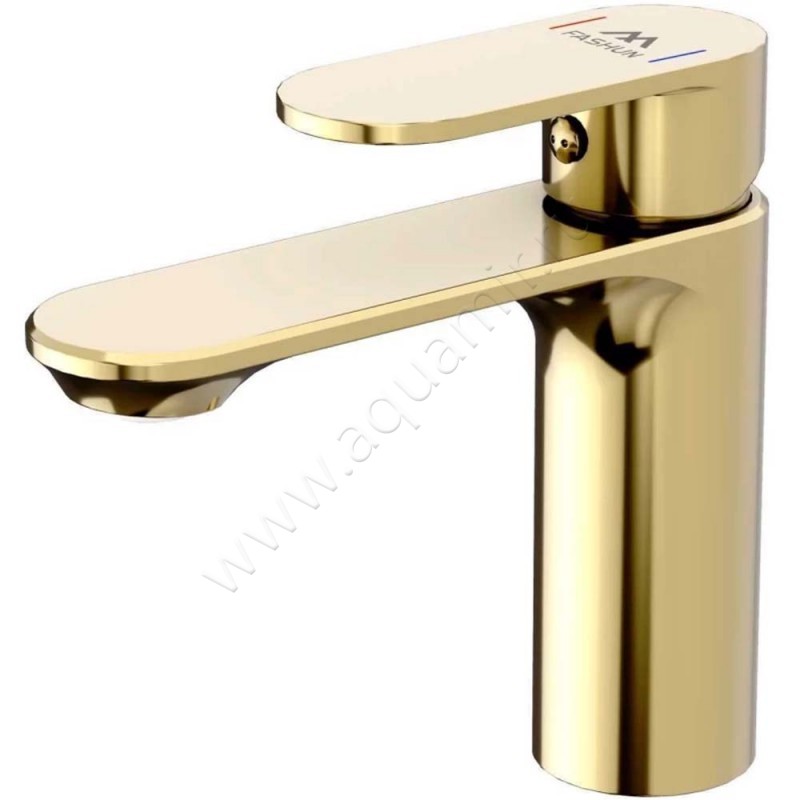 Смеситель для раковины Fashun золото A108535