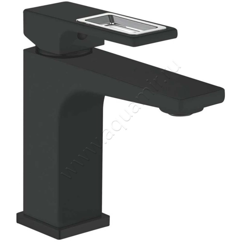 Смеситель для раковины Shevanik S90 черный/хром матовый S9001H