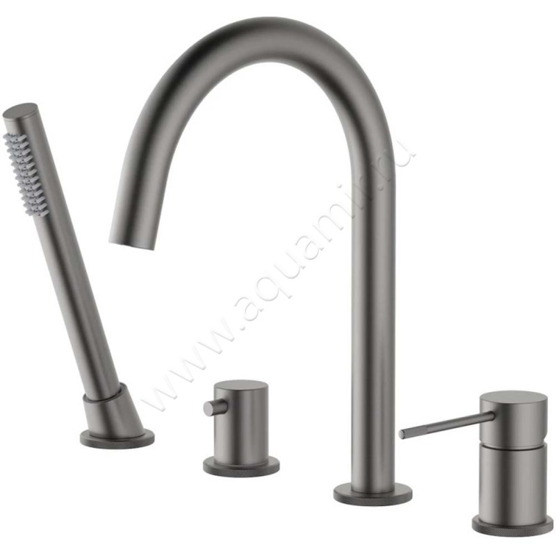 Смеситель для ванны Timo Saona с душем, сталь 232018Y