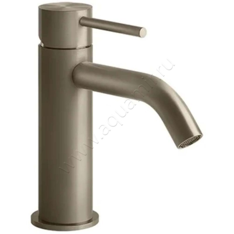 Смеситель для раковины Gessi316 бронза матовая 54002726