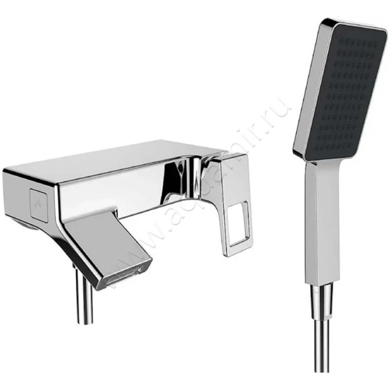 Смеситель для ванны Laufen Sense с душем, хром HF901260100000