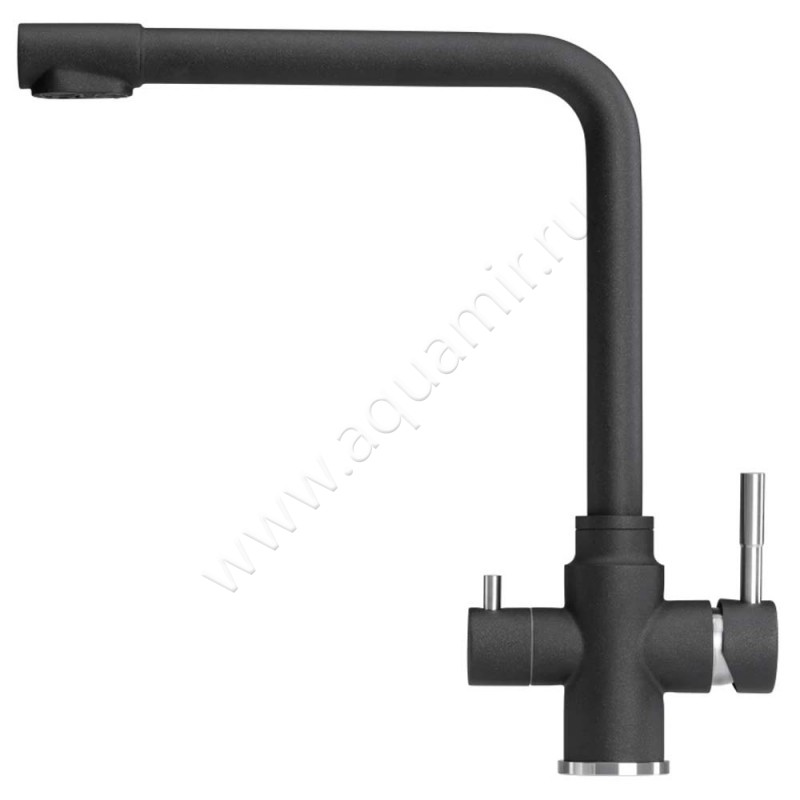 Смеситель для кухни Rush хром/черный MS903533BLACK