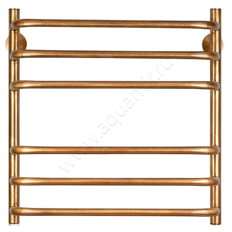 Полотенцесушитель латунный водяной Secado Мерида 3 60x40, бронза 4603777459888