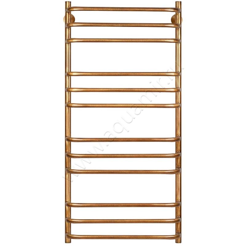 Полотенцесушитель латунный водяной Secado Мерида 3 100x50, бронза 4603777476939