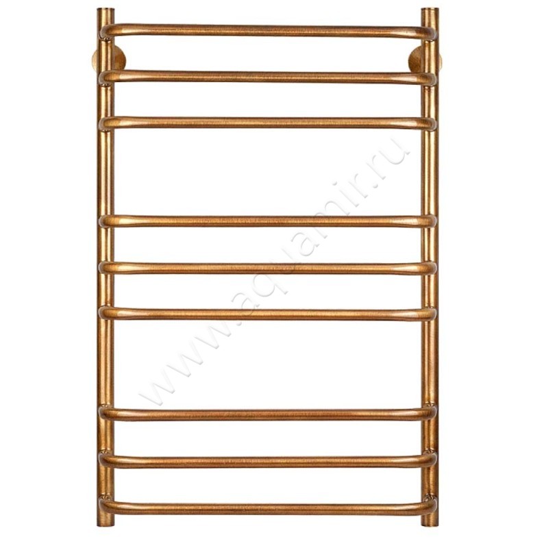 Полотенцесушитель латунный электрический Secado Мерида 3 80x40, бронза, R 4603777463939