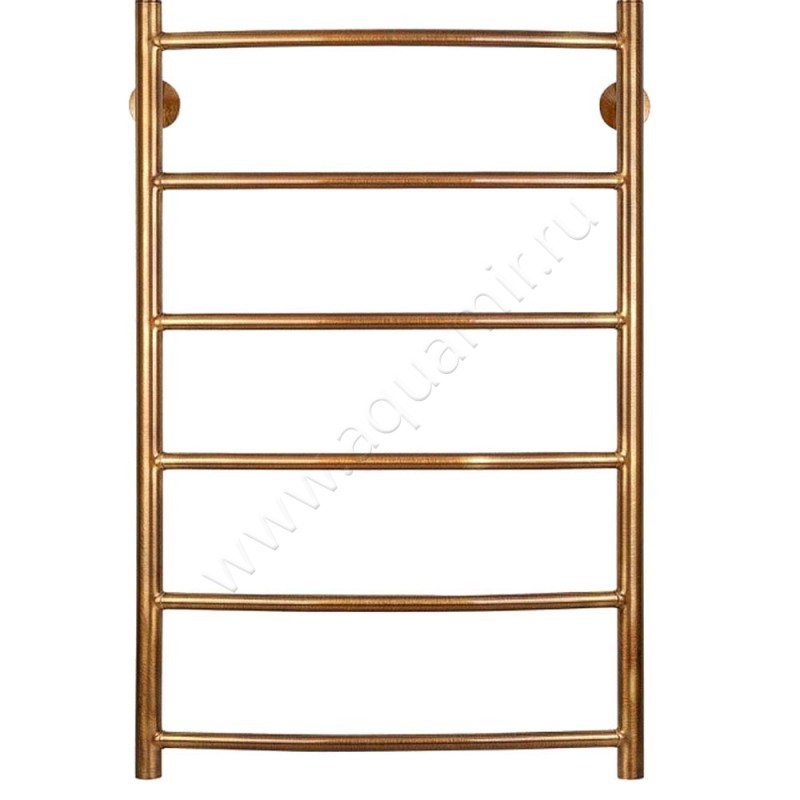 Полотенцесушитель латунный электрический Secado Милан 1 80x40, бронза, L 4603777462420