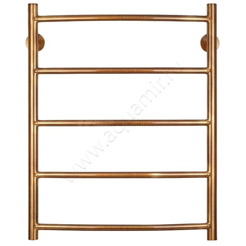 Полотенцесушитель латунный электрический Secado Милан 1 70x50, бронза, R 4603777478827