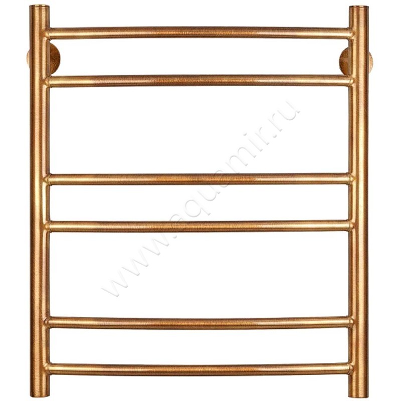 Полотенцесушитель латунный электрический Secado Милан 2 60x50, бронза, L 4603777478247