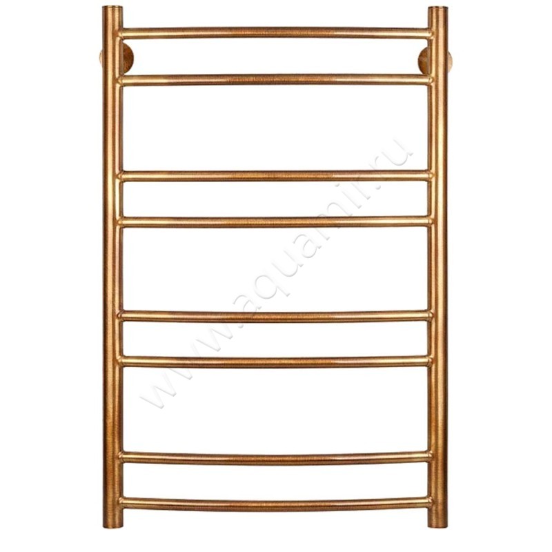 Полотенцесушитель латунный электрический Secado Милан 2 80x60, бронза, L 4603777463144