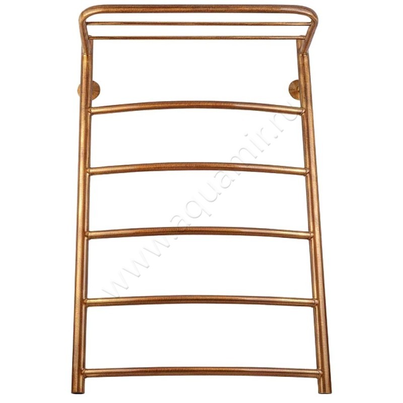 Полотенцесушитель латунный электрический Secado Милан 4 80x40, бронза, R 4603777463410