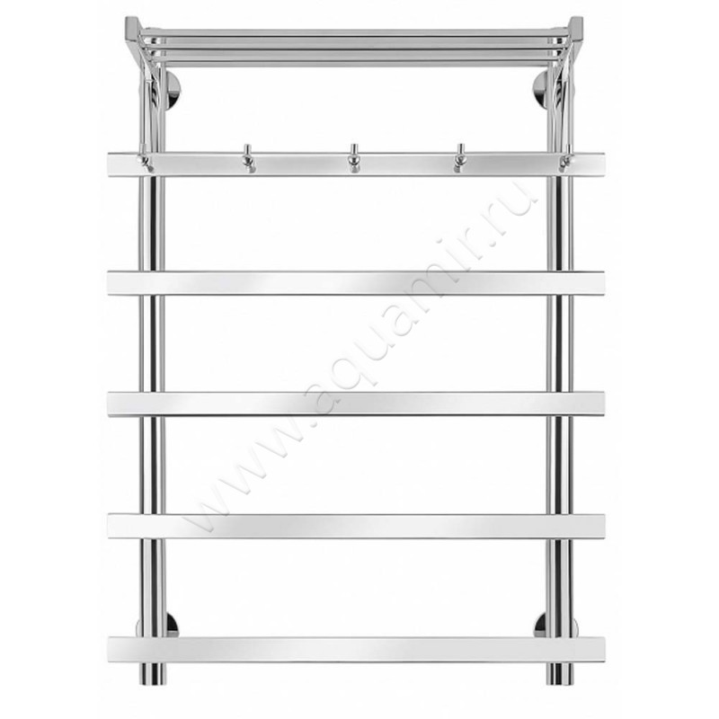 Полотенцесушитель электрический Secado Понтида 1 80x70, хром, L 4603777456849