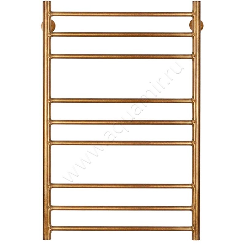 Полотенцесушитель латунный водяной Secado Триада 3 80x60, бронза 4603777468897