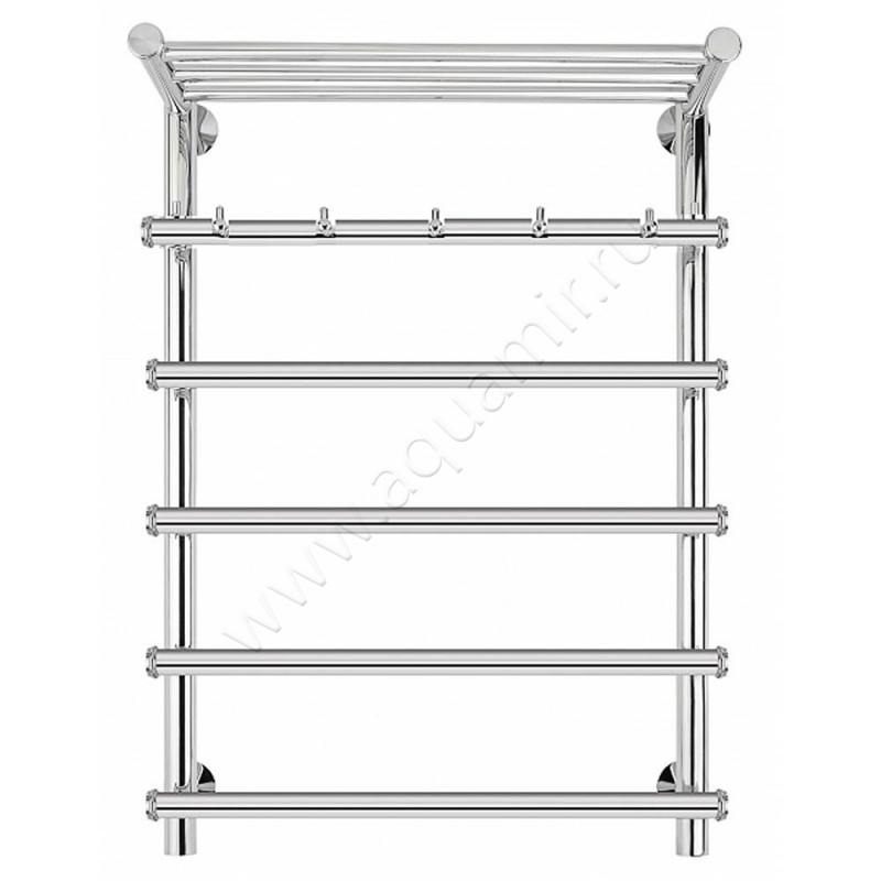 Полотенцесушитель электрический Secado Турин 1 80x60, хром, R 4603759409948