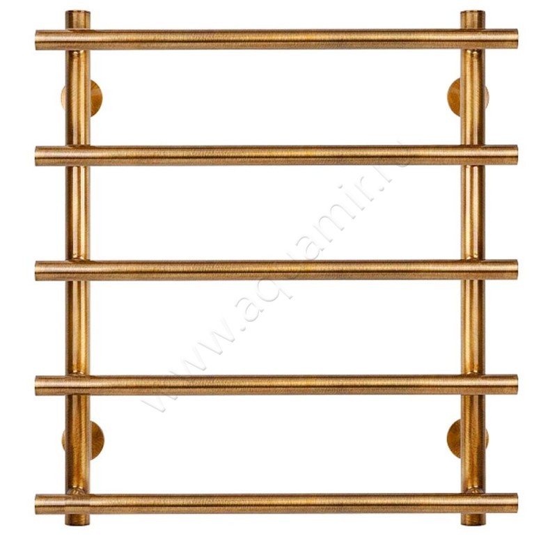 Полотенцесушитель латунный электрический Secado Турин 1 80x40, бронза, L 4673739248737