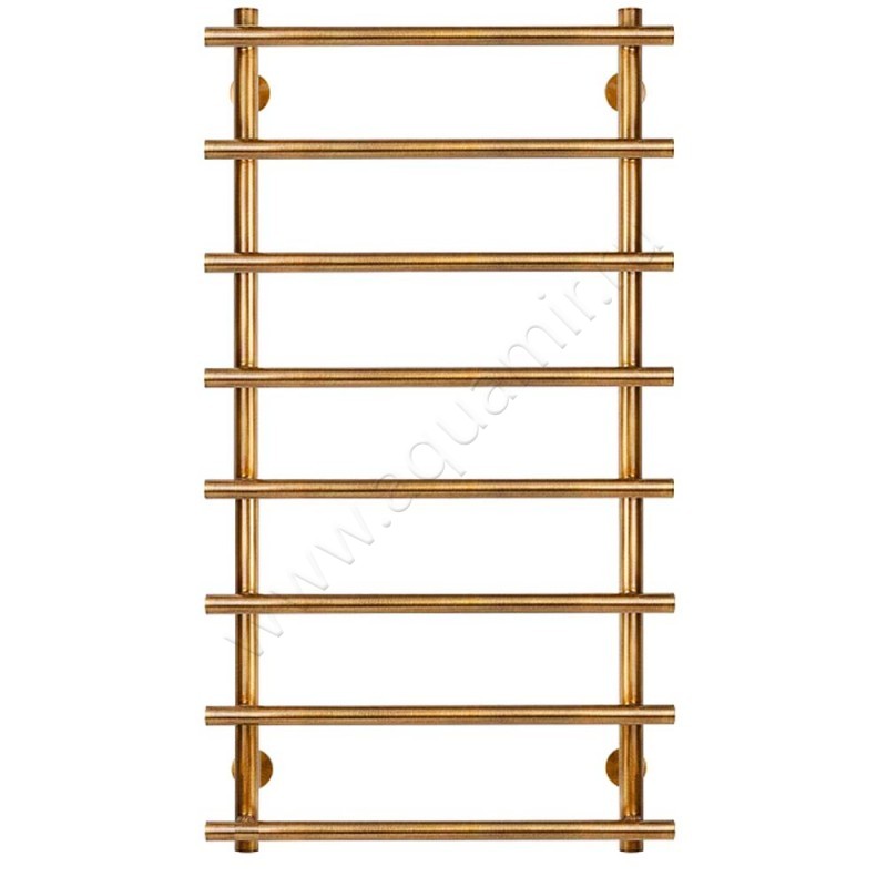 Полотенцесушитель латунный электрический Secado Турин 1 60x60, бронза, L 4673739248805