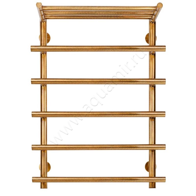 Полотенцесушитель латунный электрический Secado Турин 1 80x50, бронза, L 4673739249017