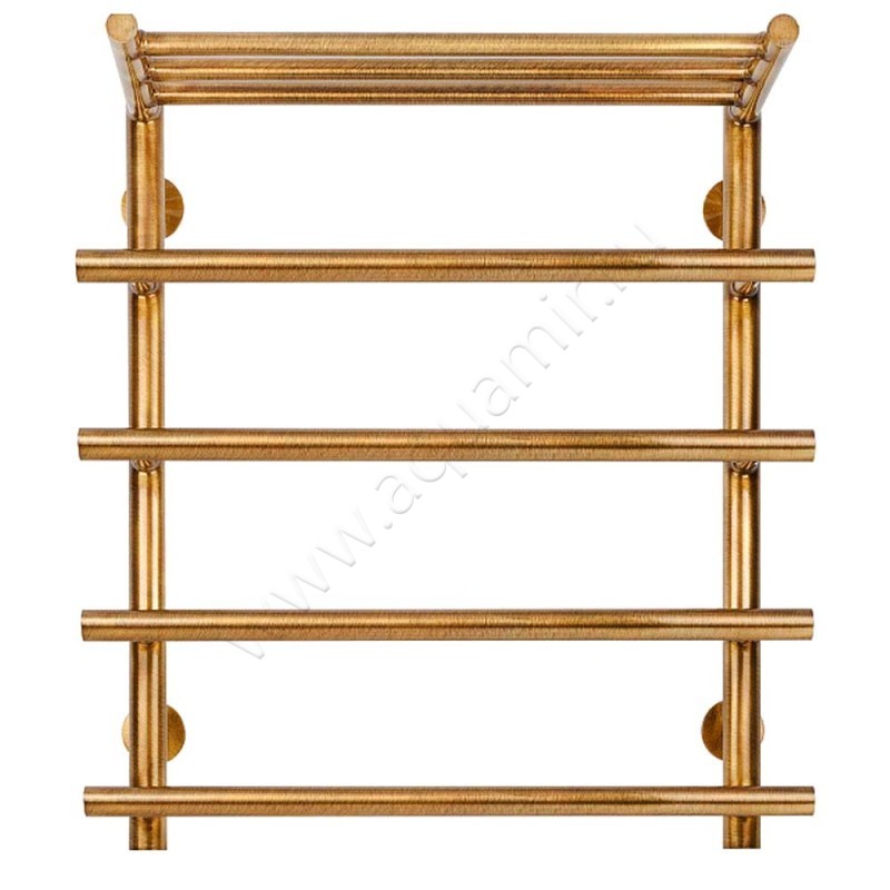 Полотенцесушитель латунный электрический Secado Турин 1 100x40, бронза, R 4673739249109