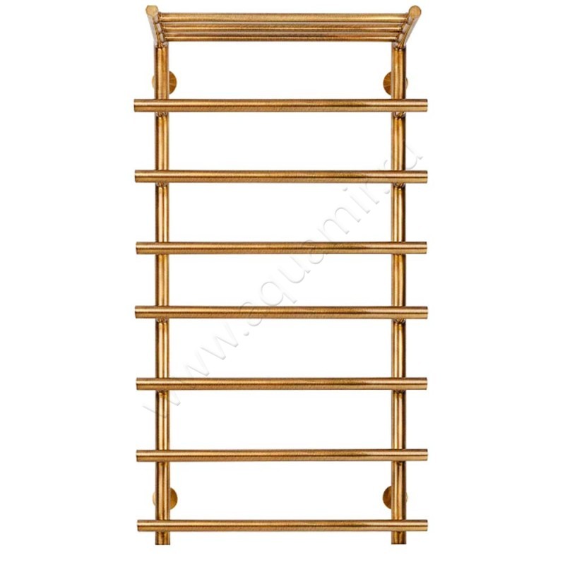 Полотенцесушитель латунный электрический Secado Турин 1 120x50, бронза, R 4673739249154