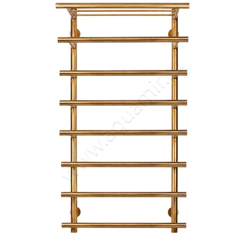 Полотенцесушитель латунный электрический Secado Турин 6 100x50, бронза, L 4673739249505