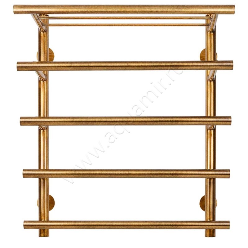 Полотенцесушитель латунный электрический Secado Турин 6 60x40, бронза, R 4673739249567