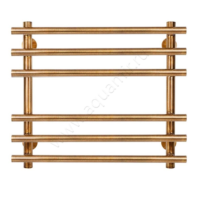 Полотенцесушитель латунный электрический Secado Турин плюс 60x40, бронза, L 4673739249680