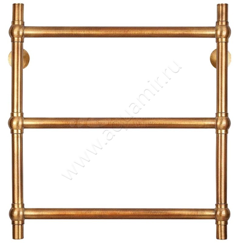 Полотенцесушитель латунный электрический Secado Флоренция 1 60x50, бронза, L 4603777478568