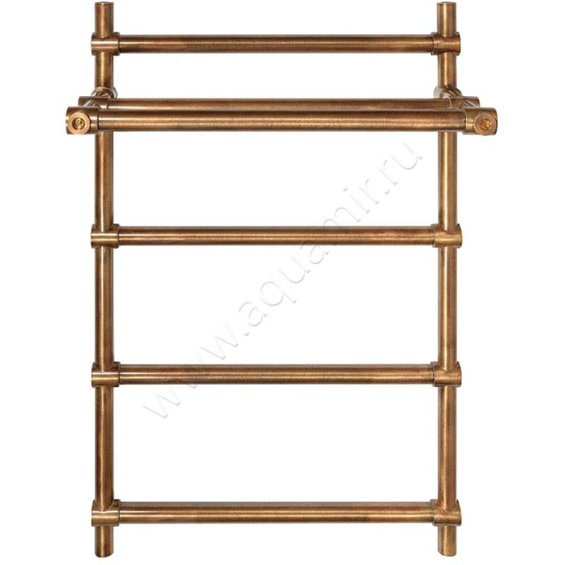 Полотенцесушитель латунный электрический Secado Флоренция 3 80x50, бронза, L 4603777478643