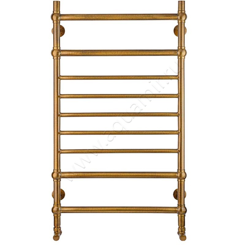 Полотенцесушитель латунный электрический Secado Флоренция 4 100x40, бронза, L 4603777465292