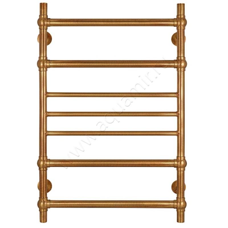 Полотенцесушитель латунный электрический Secado Флоренция 4 80x50, бронза, L 4603777478674