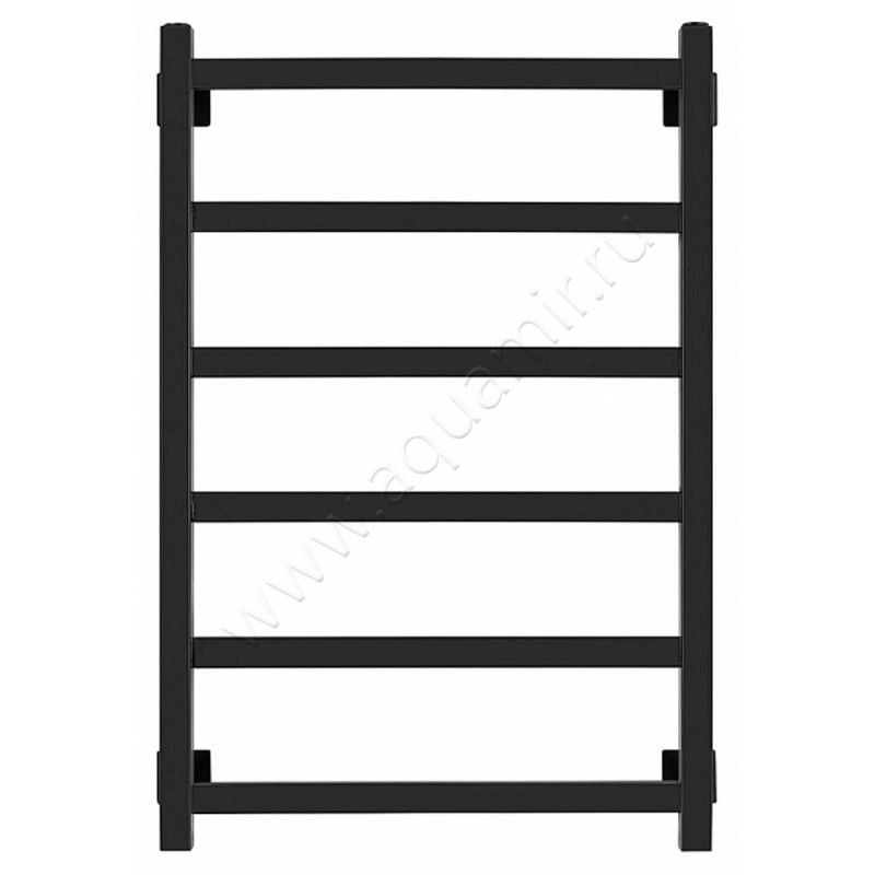 Полотенцесушитель электрический Secado Корсико 1 80x60, черный, R 4603777441937