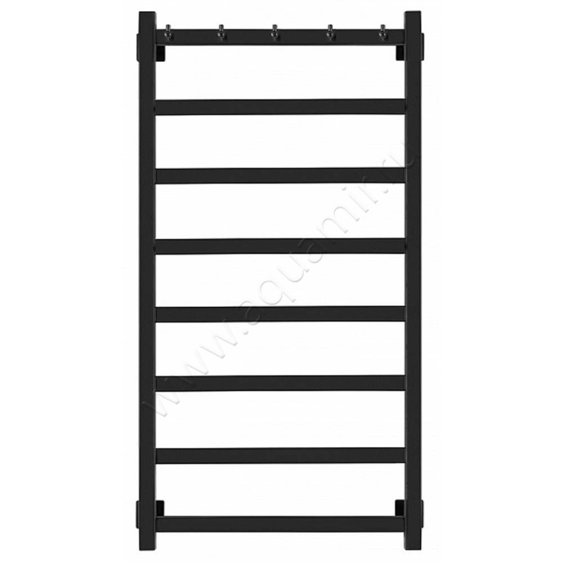 Полотенцесушитель электрический Secado Корсико 1 100x60, черный, R 4603777473112