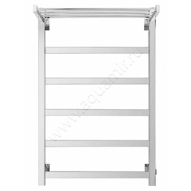 Полотенцесушитель электрический Secado Корсико 1 80x50, черный, R 4603759400105