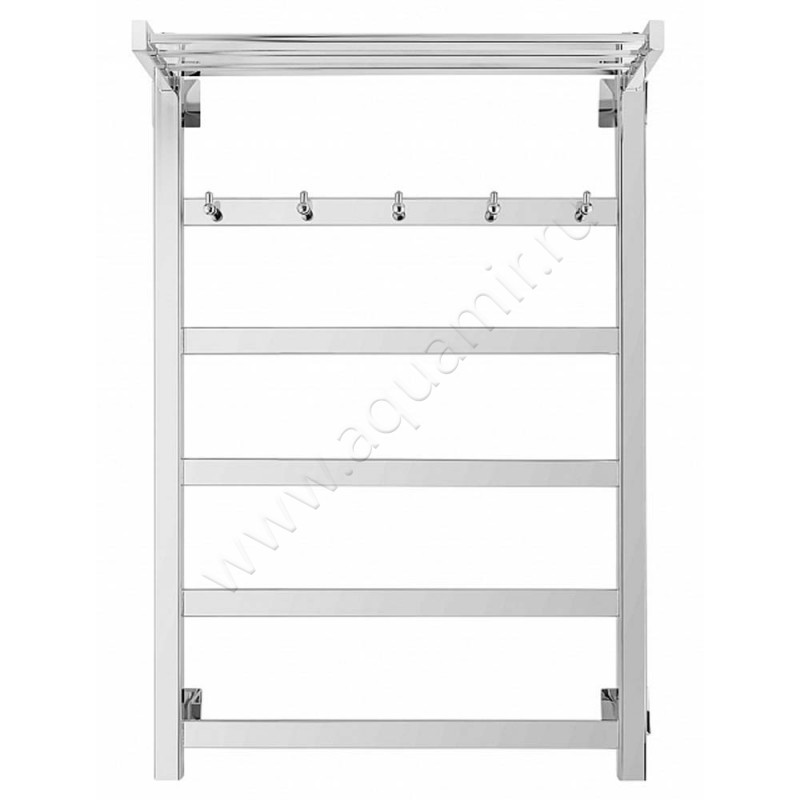 Полотенцесушитель электрический Secado Корсико 1 80x50, черный, L 4603759400280