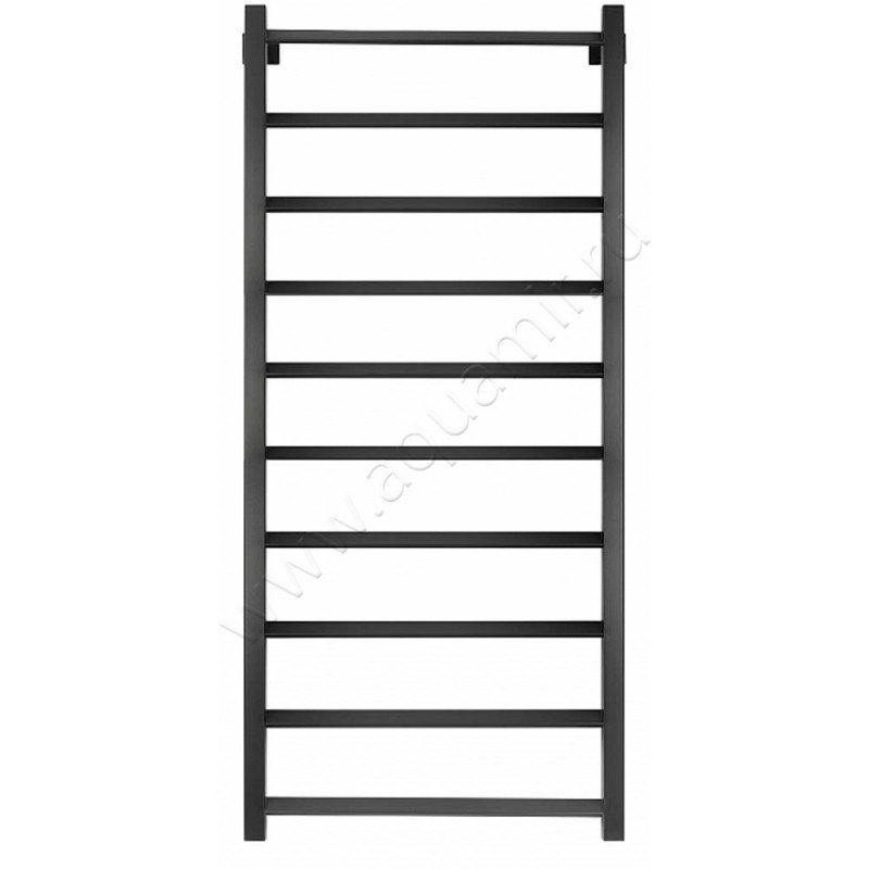 Полотенцесушитель электрический Secado Корсико 120x40, черный, R 4673739251706