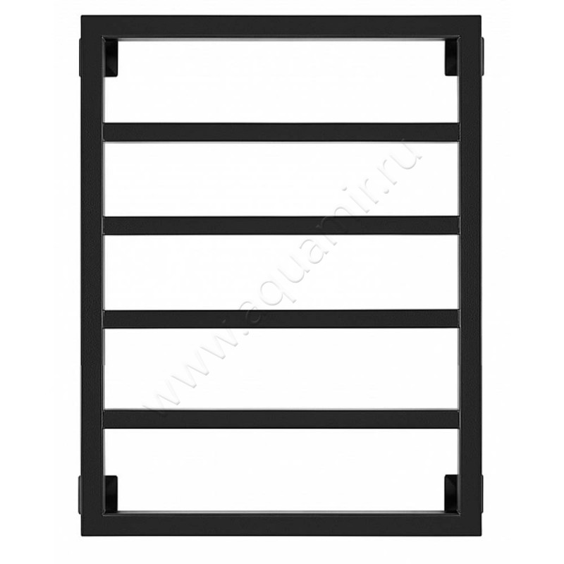 Полотенцесушитель электрический Secado Парма 80x40, черный, R 4603777443160