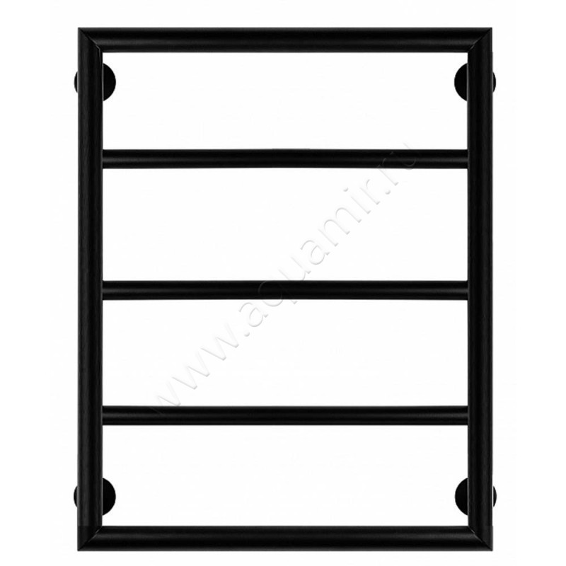 Полотенцесушитель электрический Secado Парма 2 60x40, черный, R 4673739247877