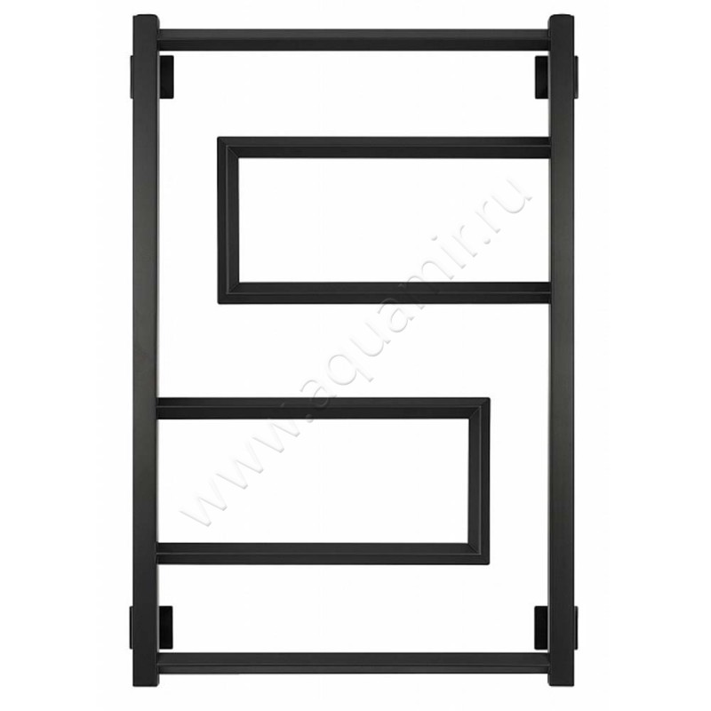 Полотенцесушитель электрический Secado Рабби 80x60, черный, R 4673739253014