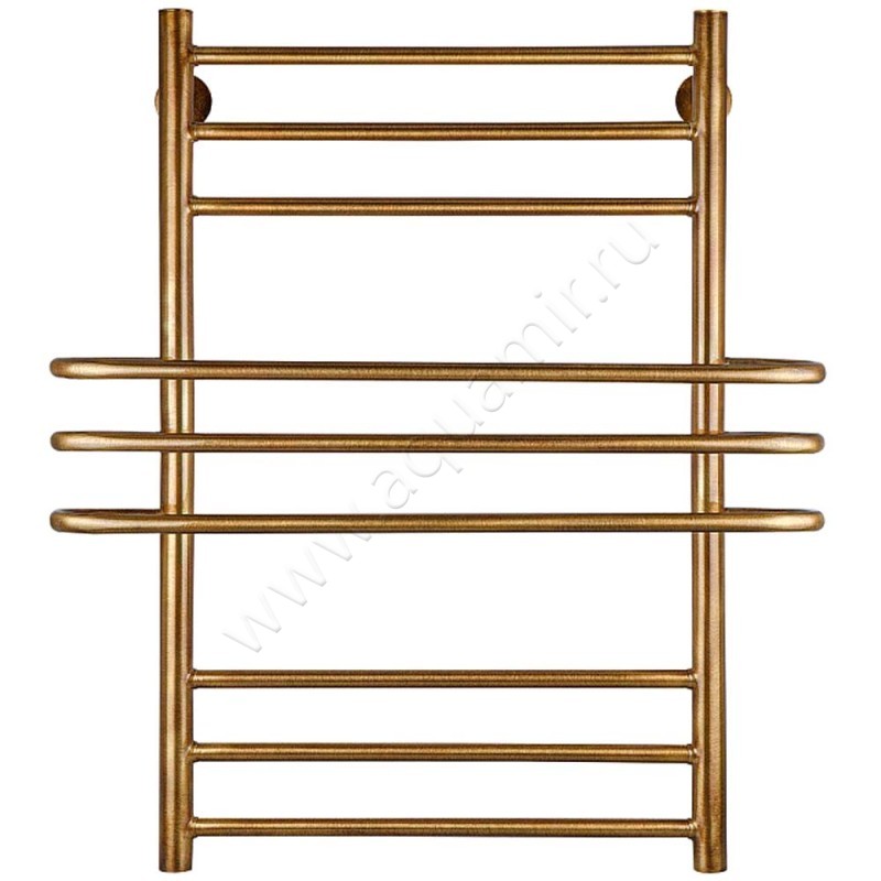 Полотенцесушитель латунный водяной Secado Палермо 80x40, бронза 4603777460617