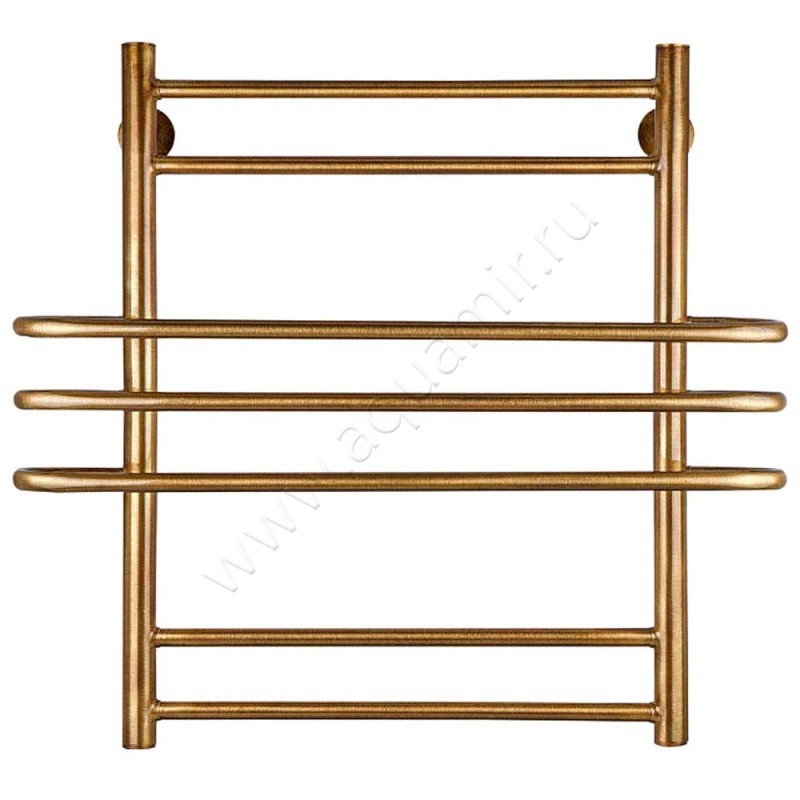 Полотенцесушитель латунный электрический Secado Палермо 60x40, бронза, R 4603777465919