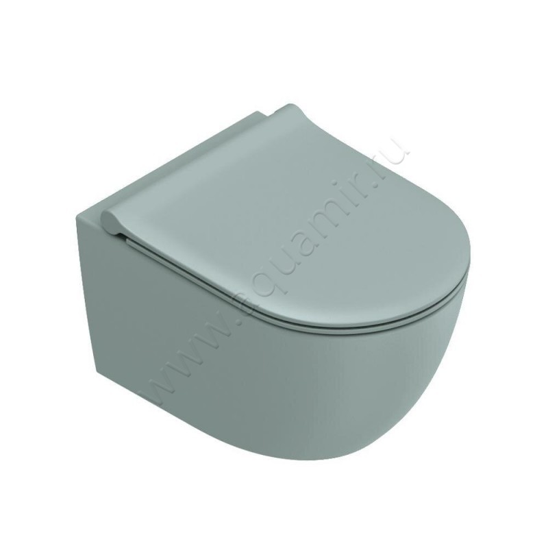 Унитаз подвесной Catalano Sfera 50 см, безободковый, с покрытием twinglaze+ 0511500028