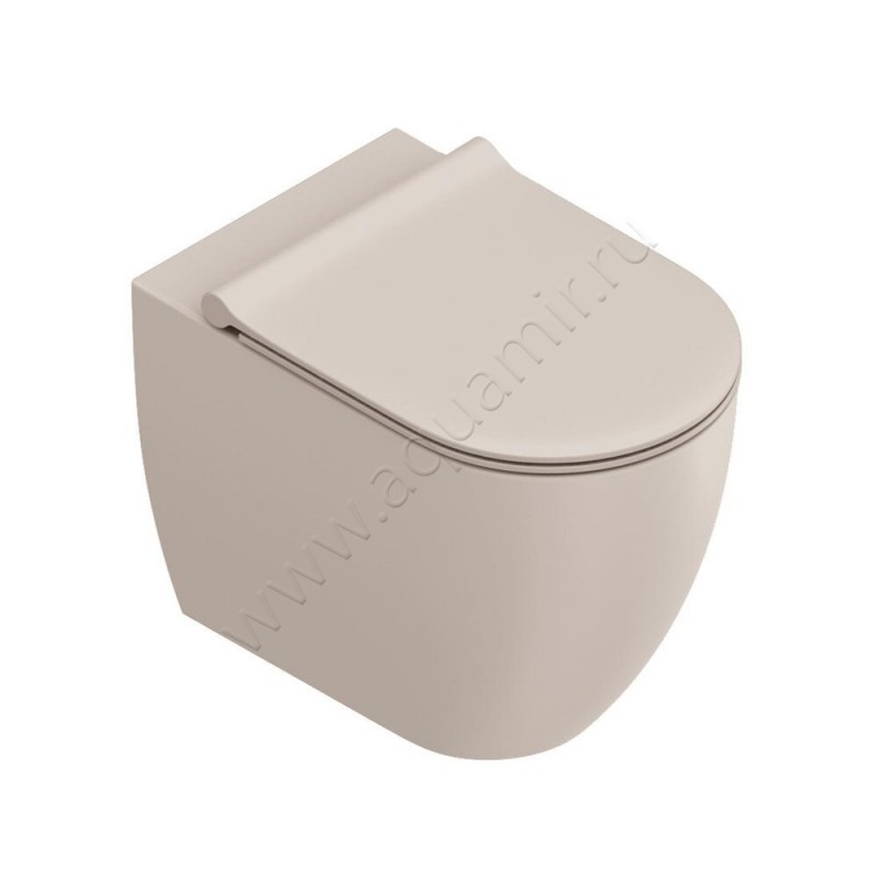 Унитаз приставной Catalano Sfera 54,5 см, безободковый, с покрытием 0514550031