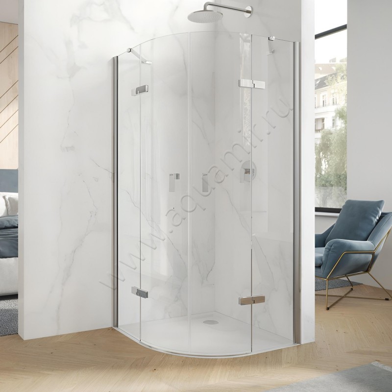 Душевой уголок с распашными дверями Huppe Aura elegance R550/21HE70