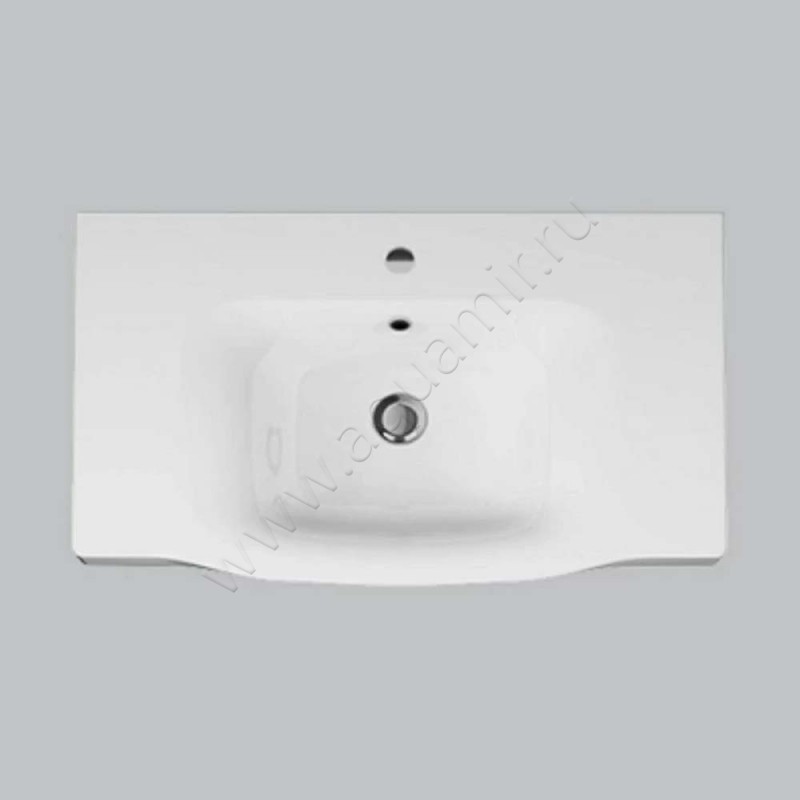 Раковина мебельная накладная AM.PM Like 80 см M80WCC0802WG