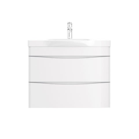Тумба для раковины AM.PM Like 80 см, белый глянец M80FHX0802WG
