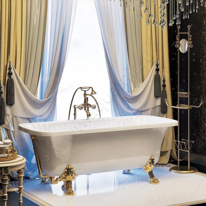 Ванна из литьевого мрамора Migliore Olivia 174x83 24393