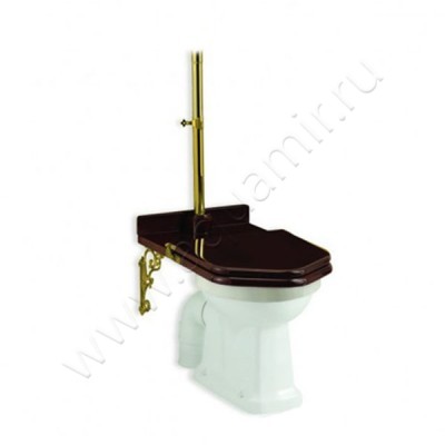 Унитаз напольный Burlington WC 52,5 см P2 GOL