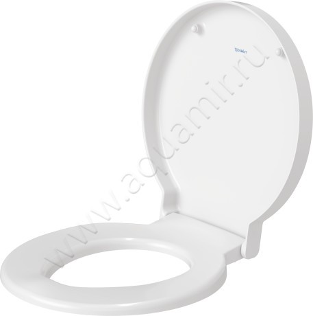 Крышка-сиденье Duravit Starck 1 45,3 x 42 см, белый глянец/white, микролифт 0065880099