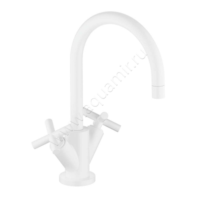 Смеситель для раковины Dornbracht TARA белый 22513892-10