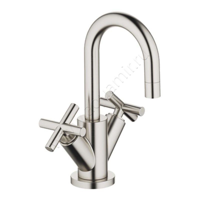 Смеситель для раковины Dornbracht TARA брашированная платина 22302892-06