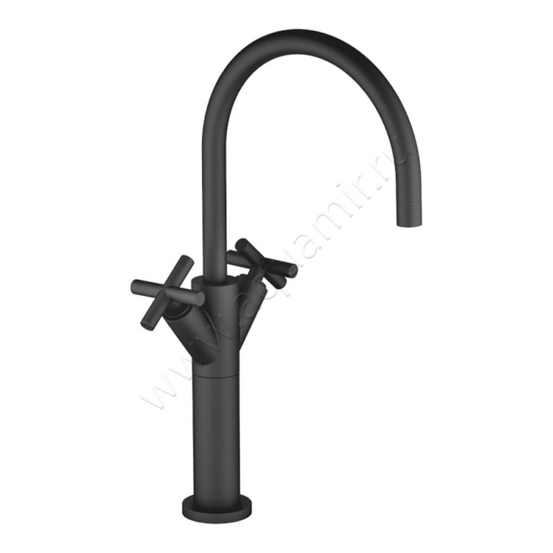 Смеситель для раковины Dornbracht TARA черный 22533892-33